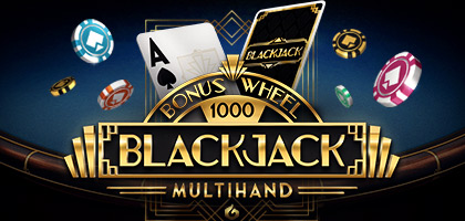 Blackjack Bonus Wheel 1000